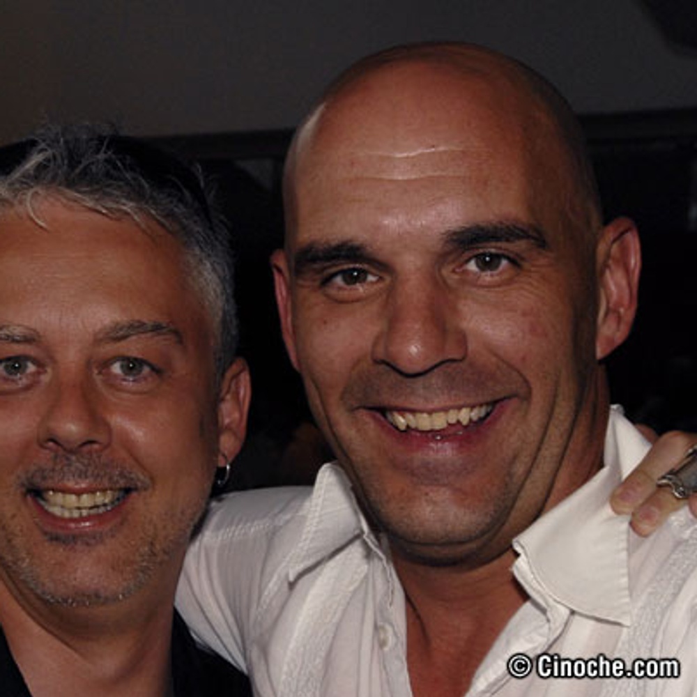 Érik Canuel et Sylvain Marcel sur le tapis rouge de Bon Cop, Bad Cop