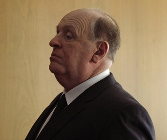 Une scène du film Hitchcock