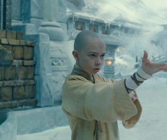 Une scène du film The Last Airbender