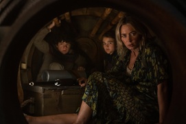 Une scène du film A Quiet Place Part II