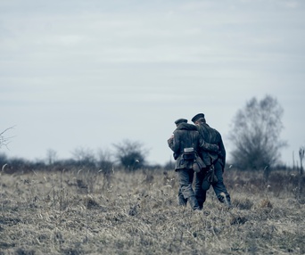 Une scène du film All Quiet on the Western Front