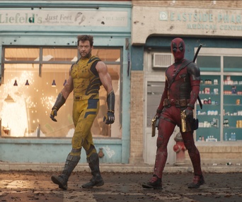 Une scène du film Deadpool & Wolverine