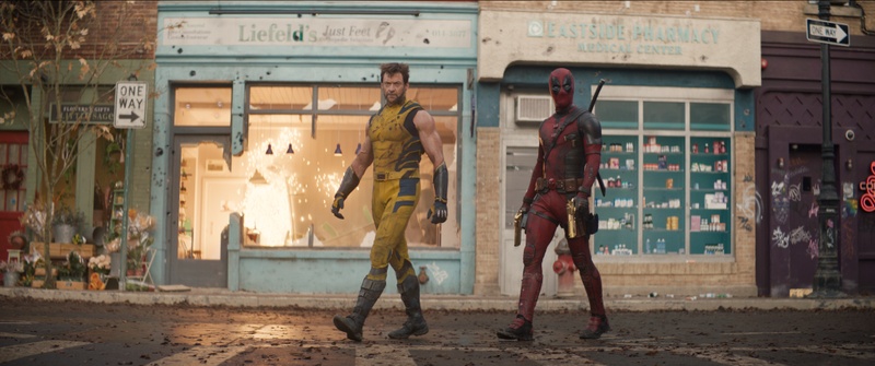Une scène du film Deadpool & Wolverine