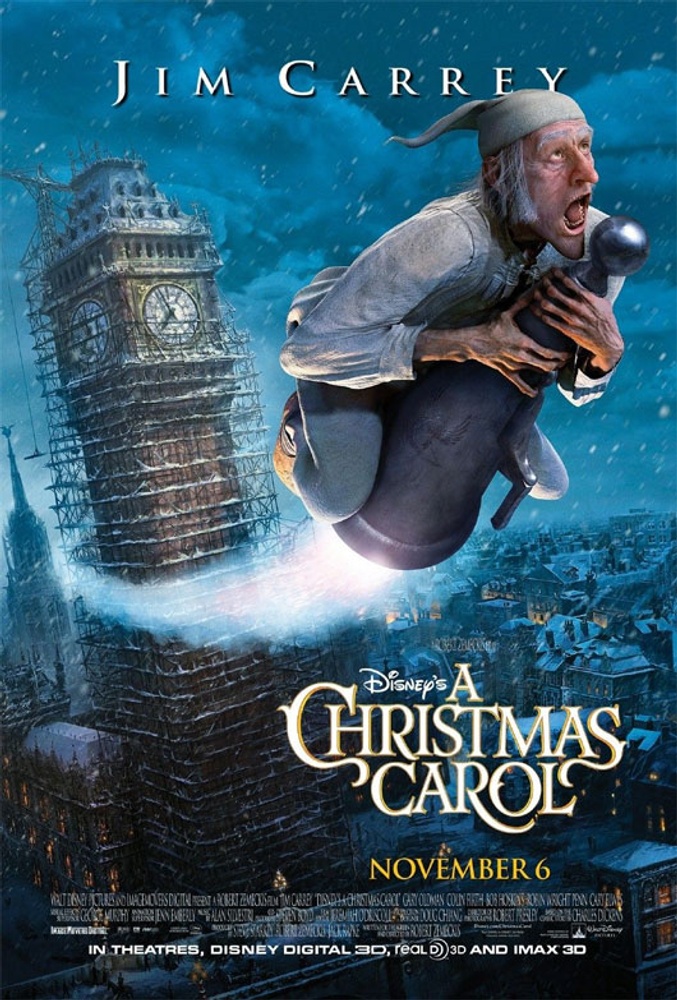 Galerie - Affiche officielle du film d'animation A Christmas Carol