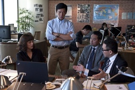 Une scène du film Contagion