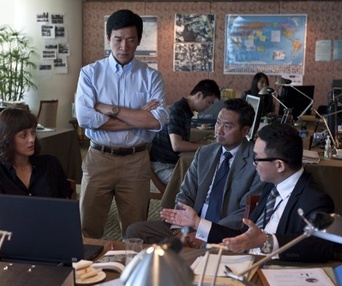 Une scène du film Contagion