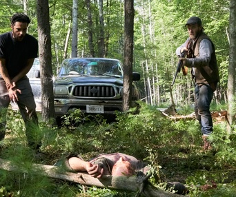 Une scène du film It Comes At Night