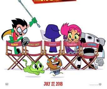 Affiche du film Teen Titans Go! To the Movies