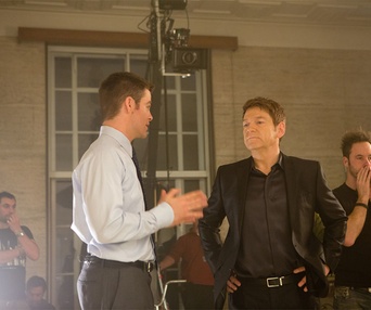 Sur le plateau du film Jack Ryan: Shadow Recruit