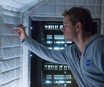 Une scène du film The Martian