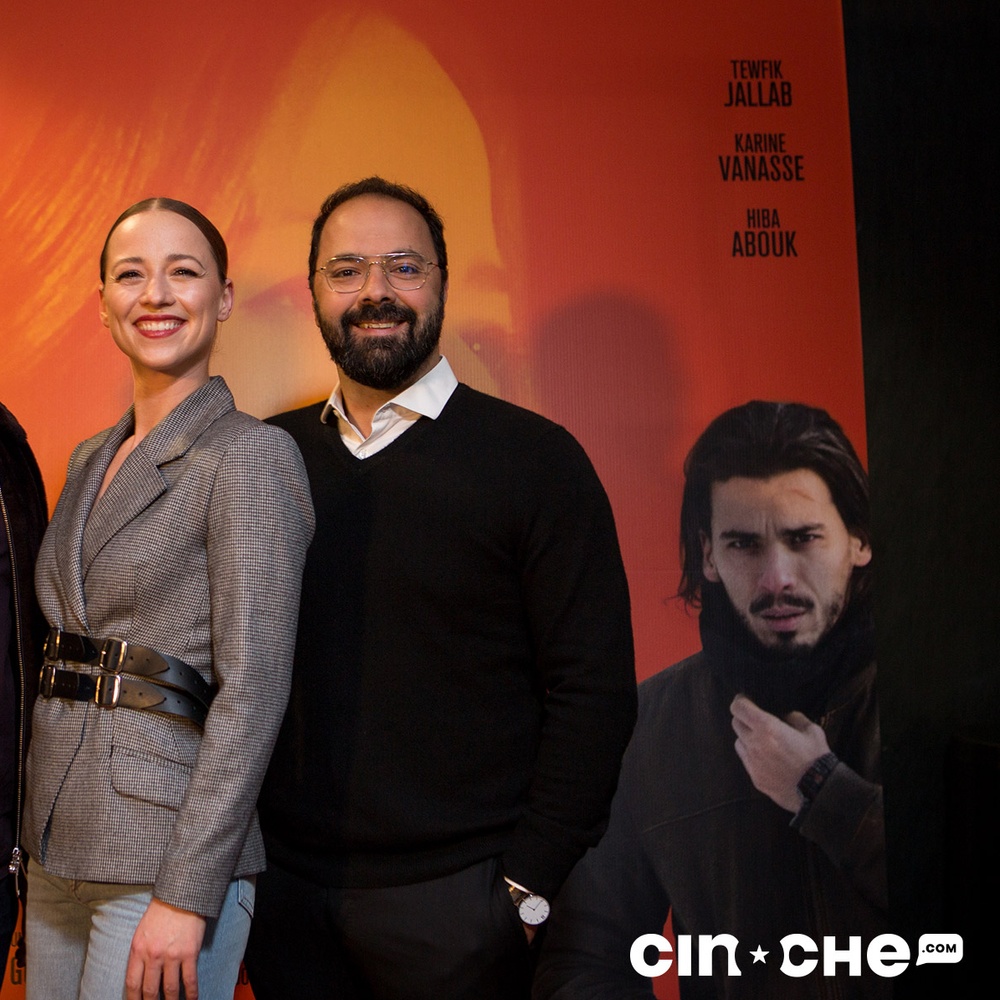 Sur le tapis rouge du film Malek