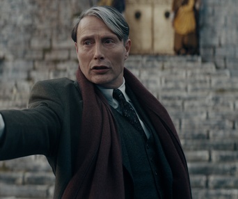Une scène du film Fantastic Beasts: The Secrets of Dumbledore