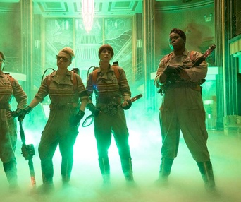 Une scène du film Ghostbusters