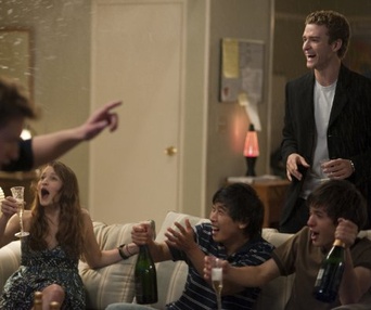 Une scène du film The Social Network