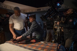 Une scène du film Last Flag Flying Une scène du film Last Flag Flying