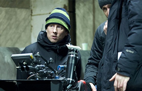 Joe Cornish sur le plateau de Attack the Block