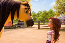 Une scène du film Spirit Untamed Une scène du film Spirit Untamed