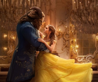 Une scène du film Beauty and the Beast
