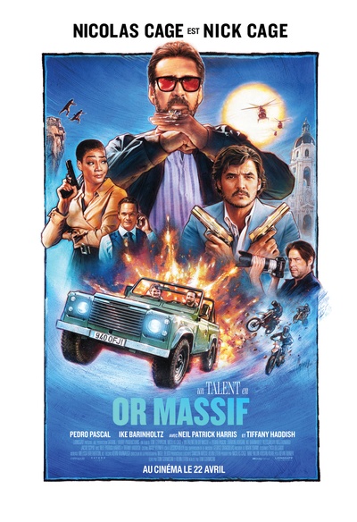 Affiche du film The Unbearable Weight of Massive Talent