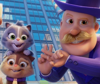 Une scène du film Paw Patrol: The Movie