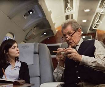 Audrey Tautou et Ian McKellen dans Da Vinci Code