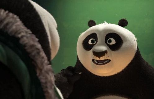 Une scène du film Kung Fu Panda 3