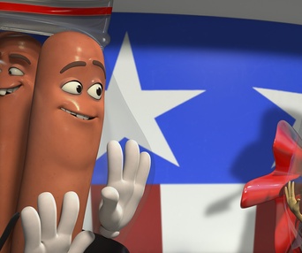 Une scène du film Sausage Party