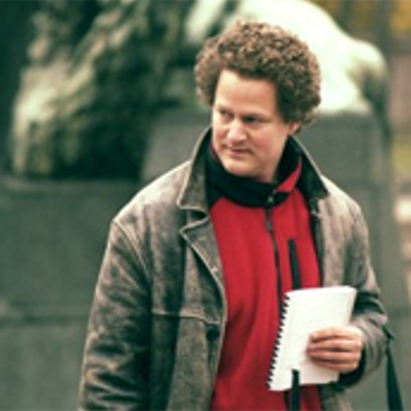 Florian Henckel von Donnersmarck sur le plateau de La vie des autres
