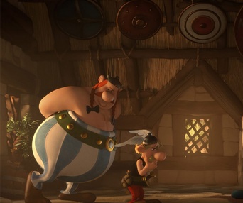 Une scène du film Astérix: Le domaine des Dieux