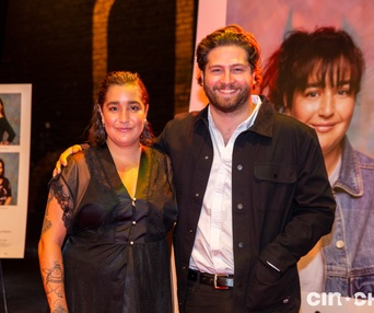 Sur le tapis rouge du film Maria