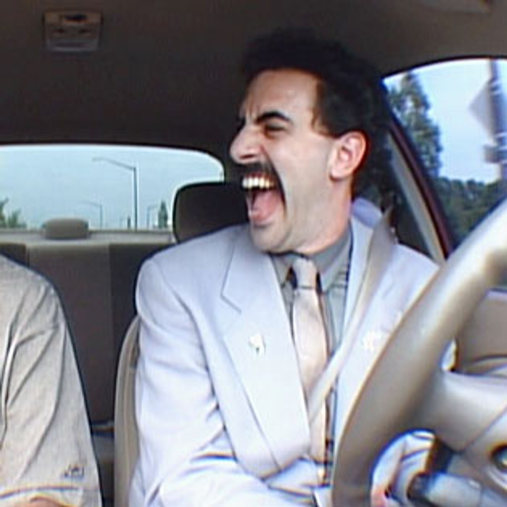 Scène du film Borat