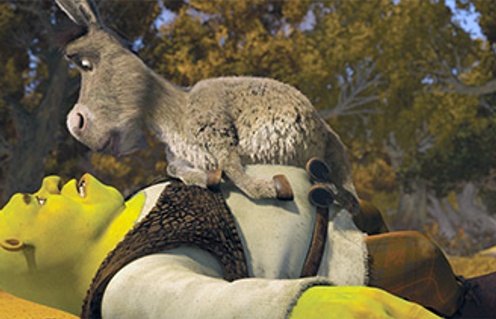 Une scène du film Shrek Forever After