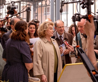 Une scène du film Bernadette