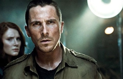 Christian Bale dans le film Terminator Salvation