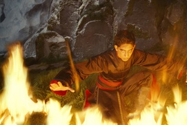 Une scène du film The Last airbender Une scène du film The Last airbender