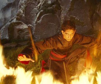 Une scène du film The Last airbender