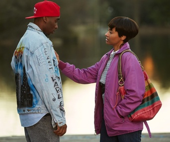 Une scène du film All Eyez on Me