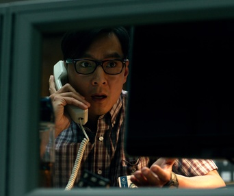 Une scène du film Geostorm
