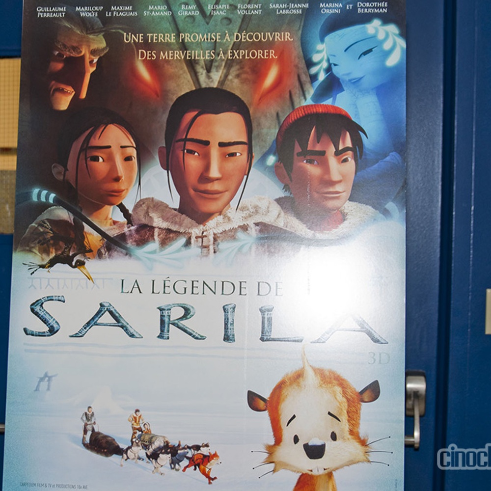 Sur le tapis rouge de La légende de Sarila
