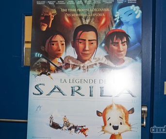 Sur le tapis rouge de La légende de Sarila
