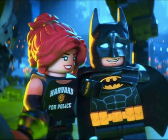 Une scène du film The Lego Batman Movie