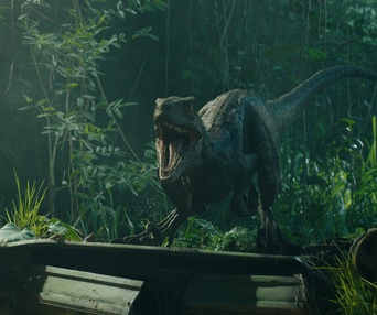 Une scène du film Jurassic World: Fallen Kingdom