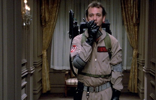 Une scène du film Ghostbusters