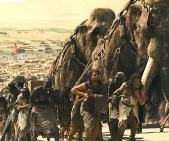 Scène du film 10,000 BC