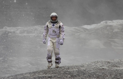 Une scène du film Interstellar