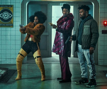 Une scène du film They Cloned Tyrone