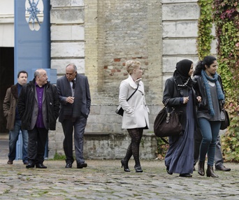 Une scène du film L'hermine