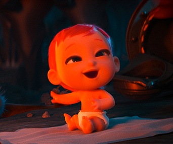 Une scène du film Storks
