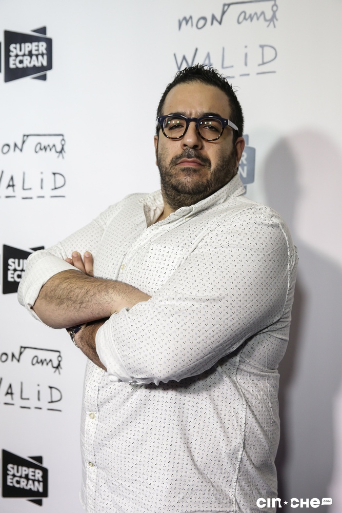 Sur le tapis rouge du film Mon ami Walid