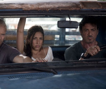 Une scène du film The Expendables